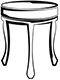 beistelltisch 